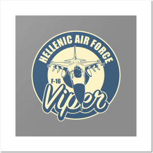 Hellenic Air Force F-16 Viper Posters and Art